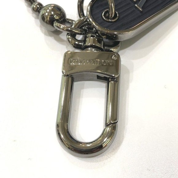 LOUIS VUITTON M62790 LV/Cadena Keyring Chenne LV Tab Key chain Key ring - Picture 3 of 9